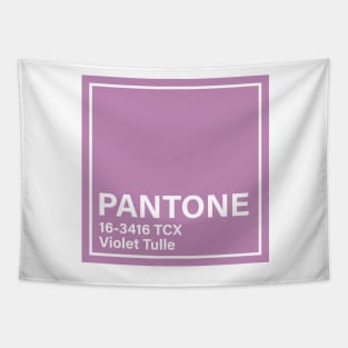 pantone 16-3416 TCX Violet Tulle Tapestry