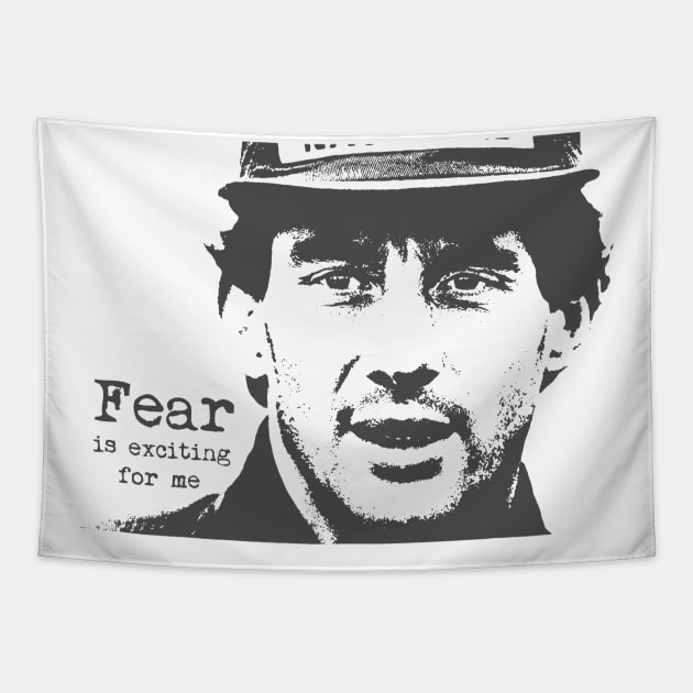 Ayrton Senna Tapestry by workshop71