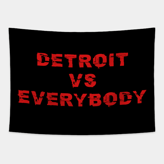 Detroit Tapestry by yasinylcu