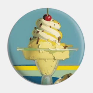 Ice Cream Sundae Pin