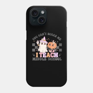 I Teach  School Teacher Halloween Phone Case