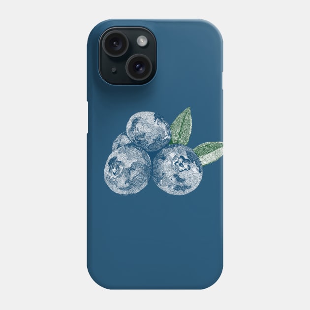 Blueberry Phone Case by MickeyEdwards