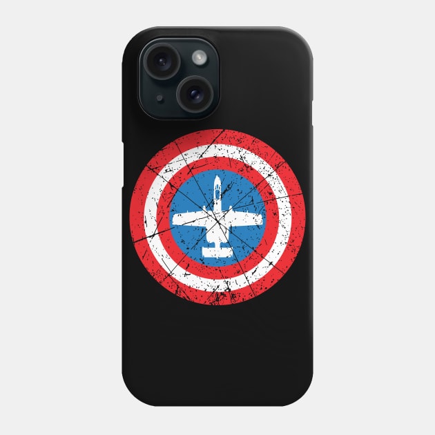 A-10 Warthog Shield Phone Case by Mandra