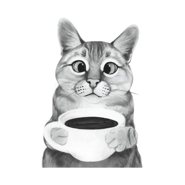 Coffee Cat by LauraGraves
