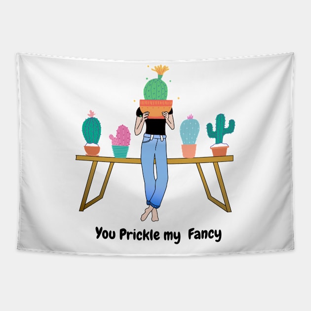 You Prickle my Fancy Tapestry by BigBoyPlants