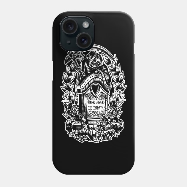 The Grim Reaper Phone Case by Don Chuck Carvalho