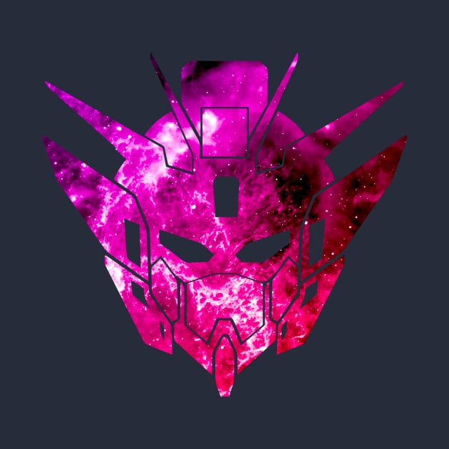 Gundam Galaxy Silhouette Logo by Nova5