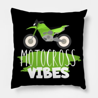 Motocross vibes Pillow