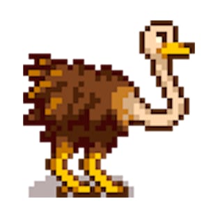 Stardew Valley Ostrich T-Shirt