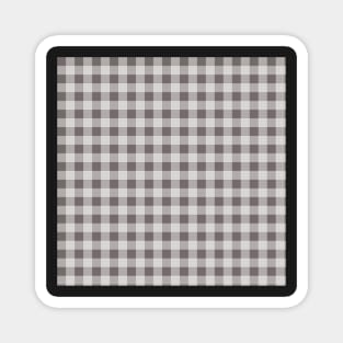 Gingham by Suzy Hager      Light Brown Shades Magnet