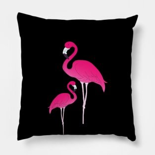 Caribbean Flamingo Pillow