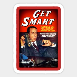 Get Smart - Alternative Movie Poster - Get Smart - Sticker