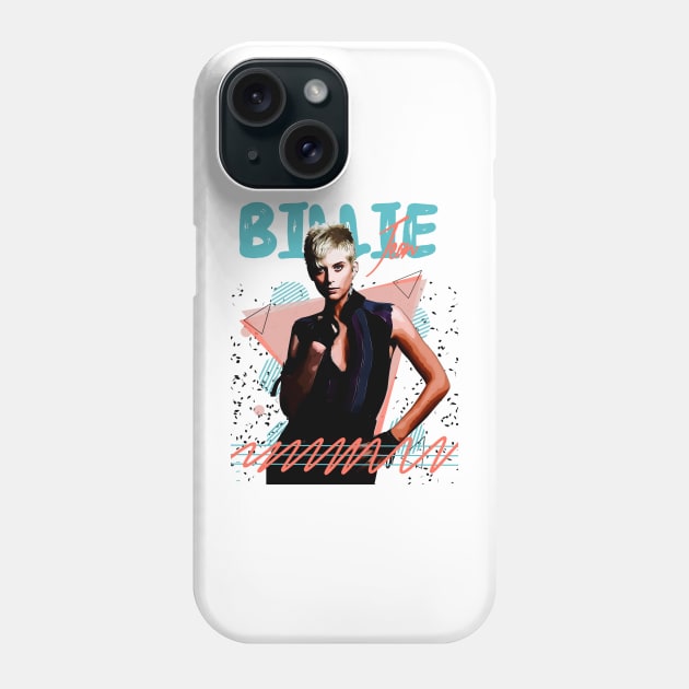 Retro Vintage Billie Jean Fan Art Design T-Shirt Phone Case by Nandin Putri