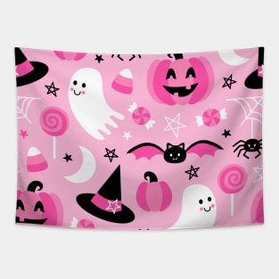 Spooky Cute Halloween Tapestry