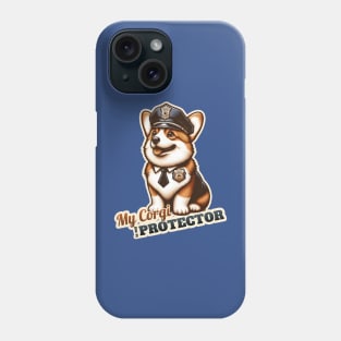 Corgi Police Phone Case