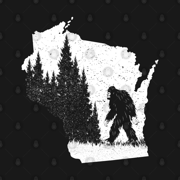 Wisconsin Bigfoot by Tesszero