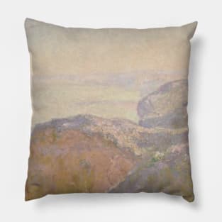 Val-Saint-Nicolas, near Dieppe (Morning) by Claude Monet Pillow