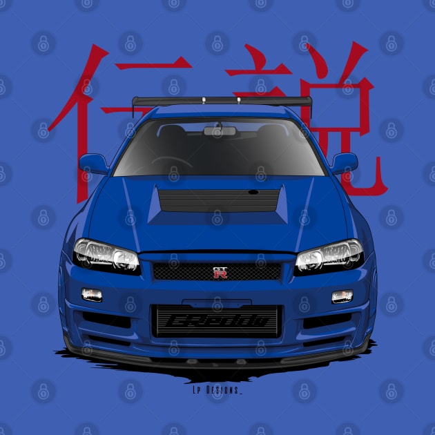 Skyline R34 GT-R by LpDesigns_