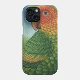 Carolina Parakeet (Conuropsis carolinensis) Phone Case