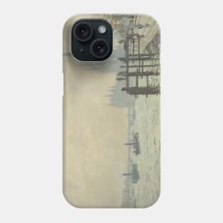 Thames Below Westminster by Claude Monet Phone Case