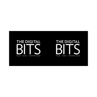 The Digital Bits - White on Black - Drinkware T-Shirt