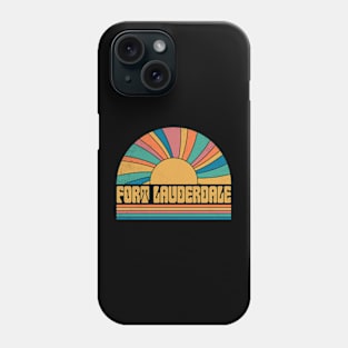 Graphic Lauderdale Proud Name Distressed Birthday Retro Style Phone Case