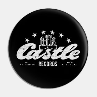 Castle Records Pin