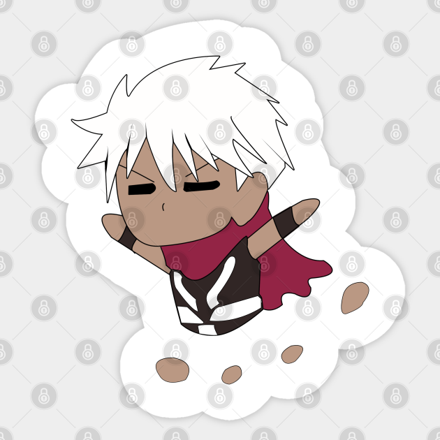 plunderer lihito licht chibi licht plunderer anime sticker teepublic