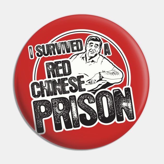 Red Chinese Prison Pin by Chewbaccadoll