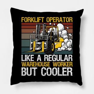 Forklift Operator Pillow