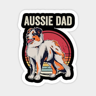 Australian Shepherd Dog Dad Magnet