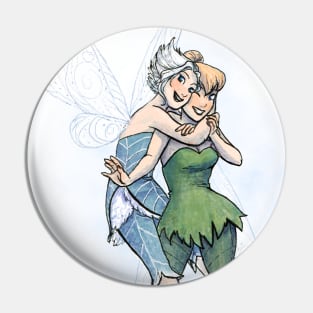 Tinkerbell and Periwinkle Pin