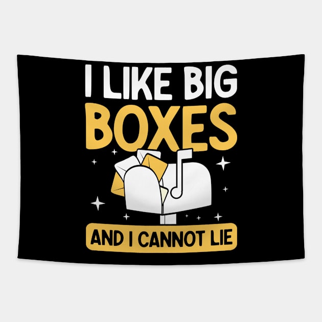 I Like Big Boxes and I Cannot Lie Tapestry by AngelBeez29