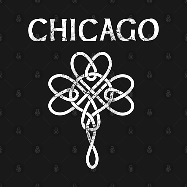 Chicago Irish Celtic Knot St Patrick's Day by E