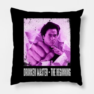 Kung Fu Origins Drunken Unleashed Pillow