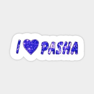 Ich liebe Pashanim Logo Magnet