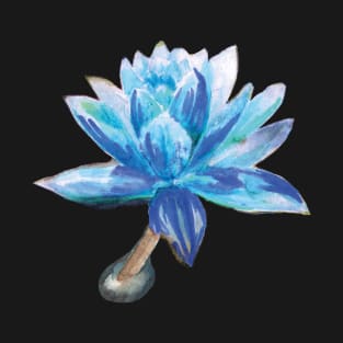 Blue Lotus Flower T-Shirt