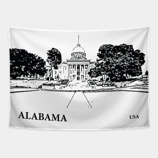 Alabama USA Tapestry