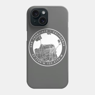 San Francisco Map Phone Case