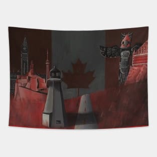 Canadian City Tapestry