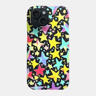 colorful star print Phone Case