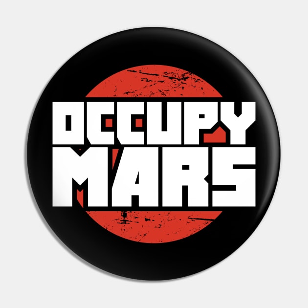 Space Travel Mission To The Planet Mars Pin by MeatMan