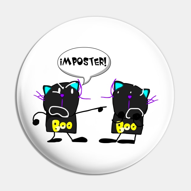 Imposter! Pin by Baddy's Shop