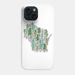 Wisconsin Forest Phone Case