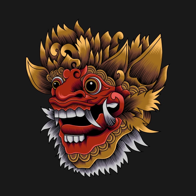 Barong Mask The Culture by Marciano Graphic