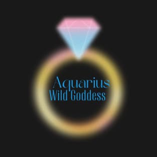 Aquarius Wild Goddess T-Shirt