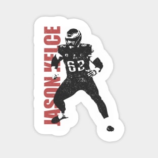 VINTAGE JASON KELCE STENCIL Magnet