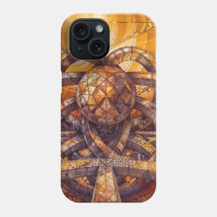 Celestial Art: Abstract Designs Phone Case