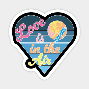 Love is in the air spy balloon Magnet