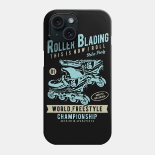 Freestyle Rollerblading Phone Case